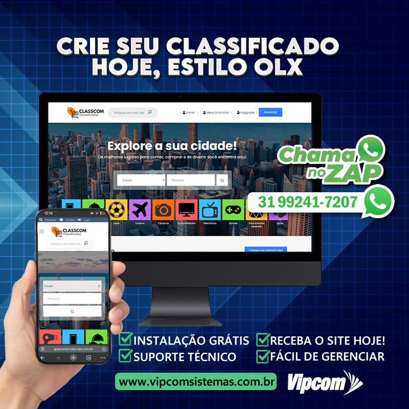Criar um Site de Guia Comercial no estilo OLX