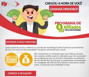 Seja nosso afiliado – Divulgue nossos sistemas e ganhe comissões Seja nosso afiliado – Divulgue nossos sistemas e ganhe comissões