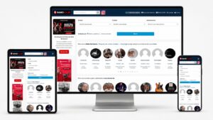Venha criar um site para formação de bandas com tinder musical