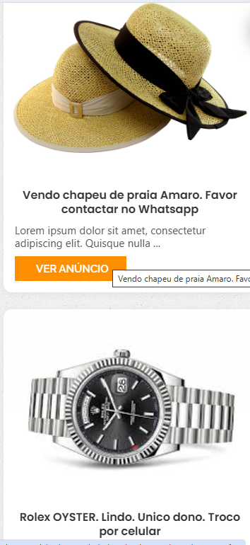 Listagem de anúncios do GuiaBook em diferentes dispositivos