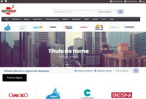 Construir um Site de Cupons Construir um Site de Cupons