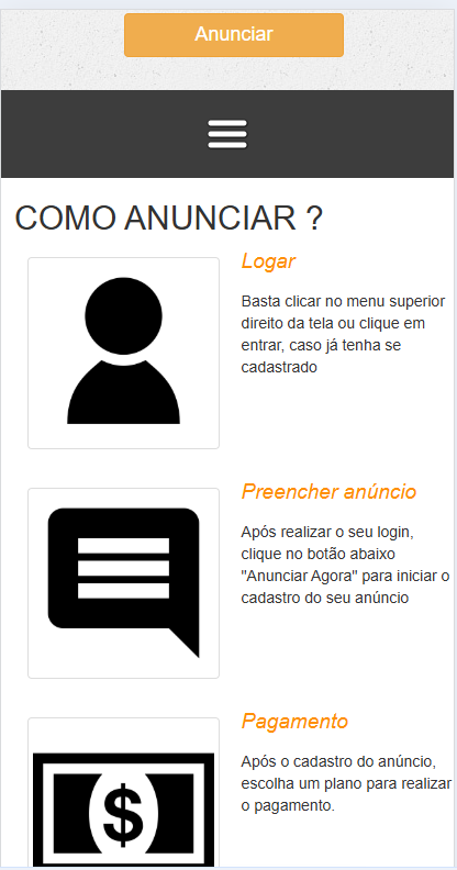 Como publicar anúncios no sistema de classificados Target