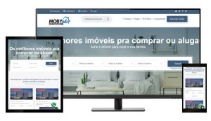 Monte seu site imobiliário hoje mesmo com a plataforma Moby Ads