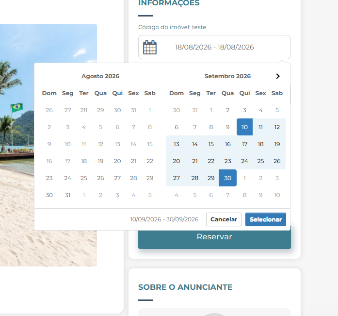Sistema AIRBCOM para sites de aluguel por temporada Crie seu site no estilo Airbnb com a Vipcom Sistemas