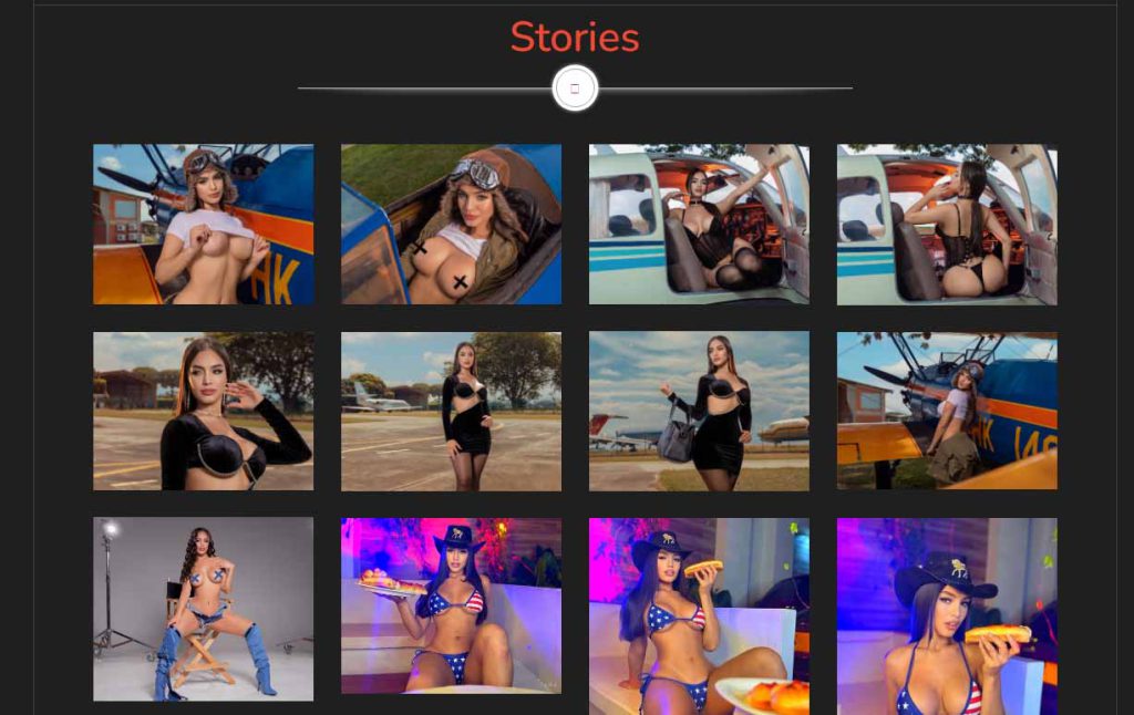Stories para perfis de acompanhantes
