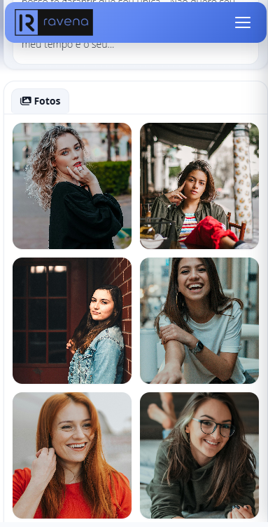 Ravena PRO responsivo para celulares