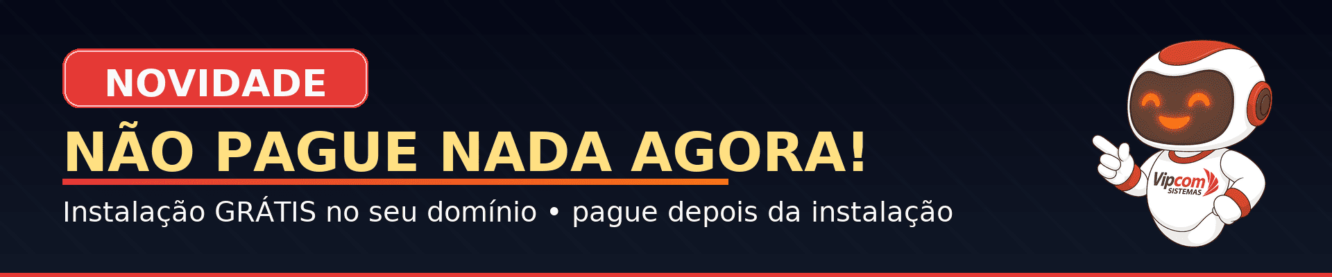 Criar site grátis Novidade: crie seu site grátis por 24 horas para testar
