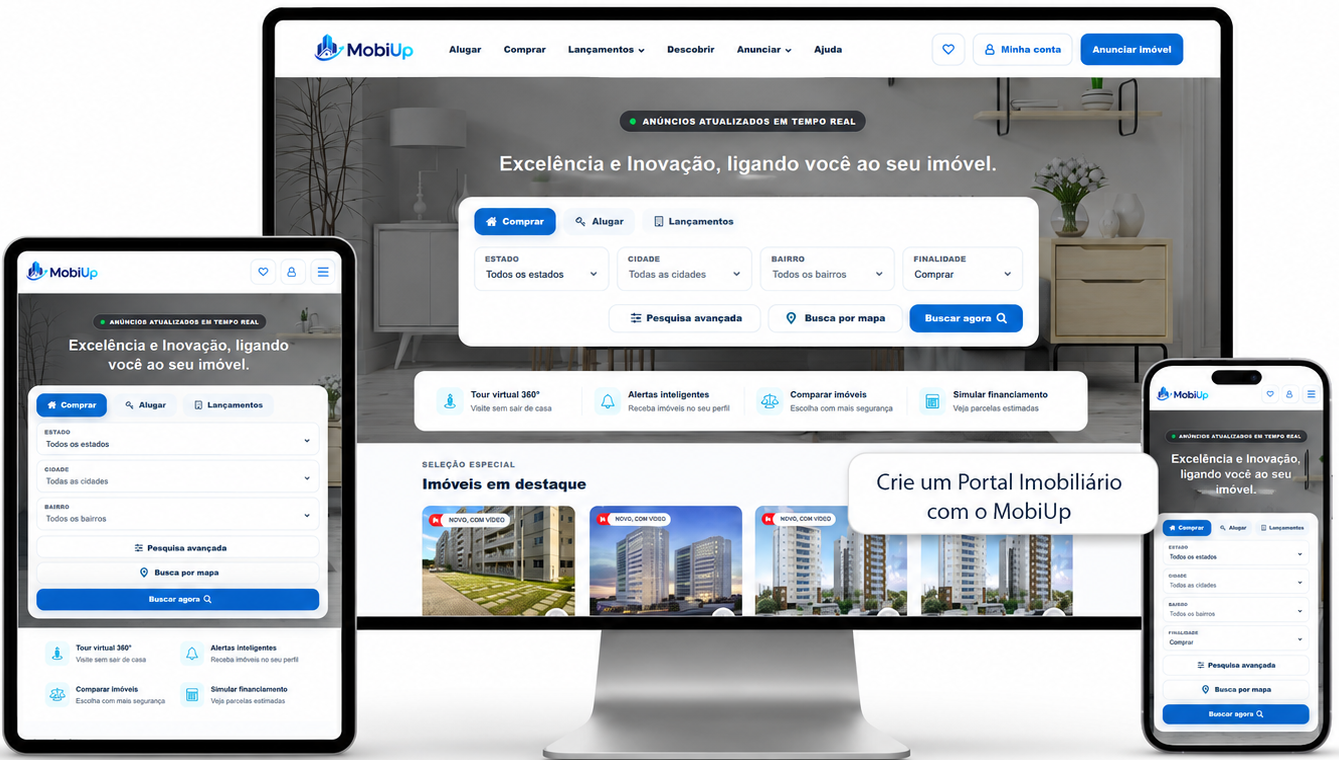 Como Criar um Site Imobiliário com Busca por Mapa | MobyUP