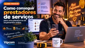 Profissional avaliando o valor de leads em uma plataforma de serviços Profissional avaliando o valor de leads em uma plataforma de serviços