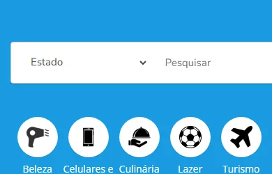 Busca mobile em site de guia comercial com o Guia Prime Busca mobile em site de guia comercial com o Guia Prime